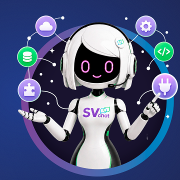 Robô SVChat conectado a integrações